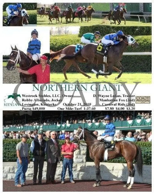 Northern Giant - 102110 Keeneland