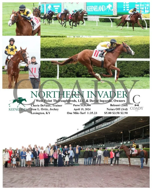 Northern Invader - 04 - 19 - 24 R10 Kee Keeneland