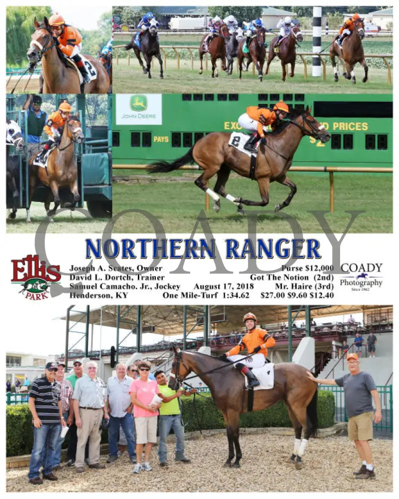 Northern Ranger - 081718 Race 07 Elp Ellis Park