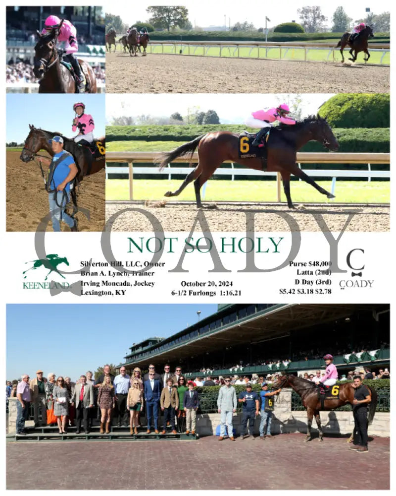 Not So Holy - 10-20-24 R02 Kee Keeneland