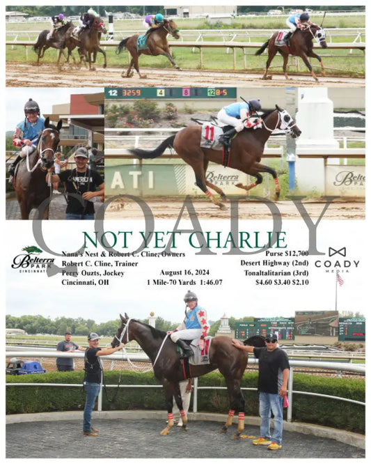 Not Yet Charlie - 081624 Race 05 Btp Belterra Park