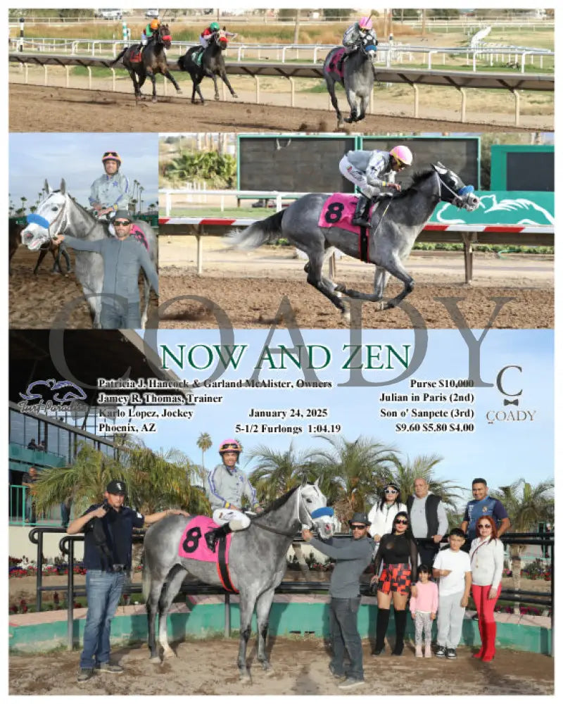 Now And Zen - 01-24-25 R08 Tup Turf Paradise