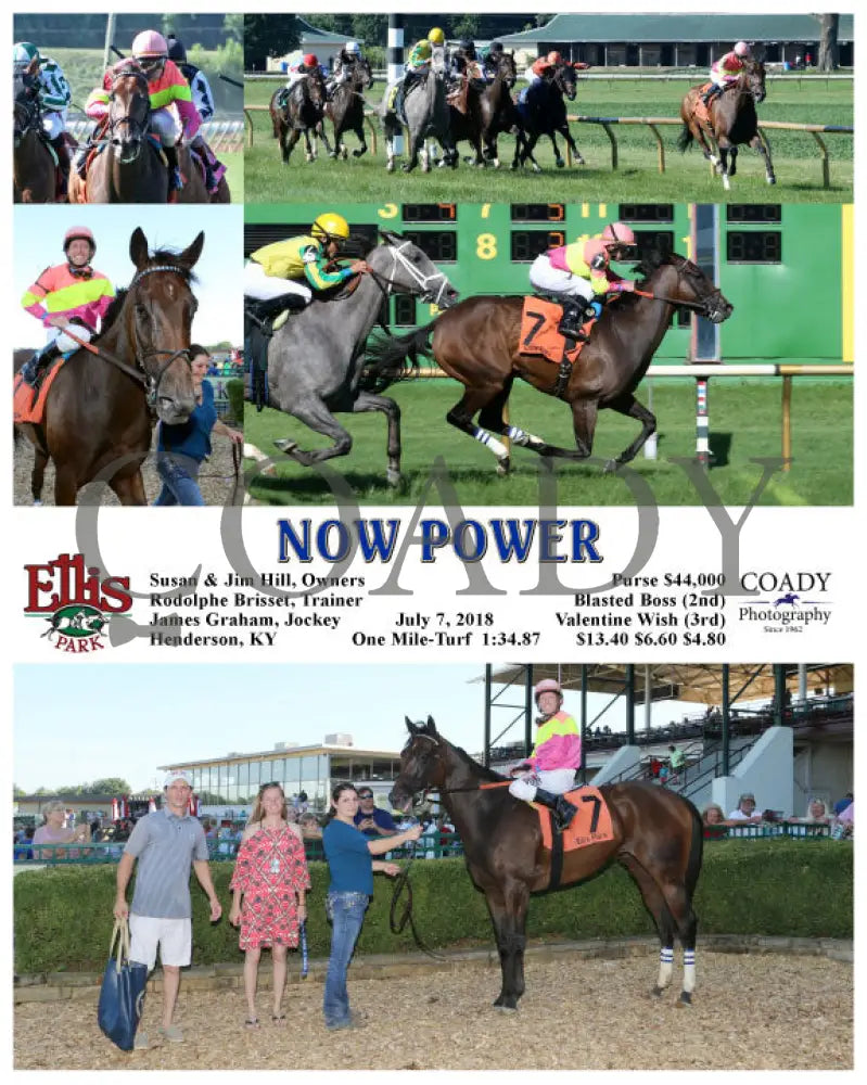 Now Power - 070718 Race 08 Elp Ellis Park