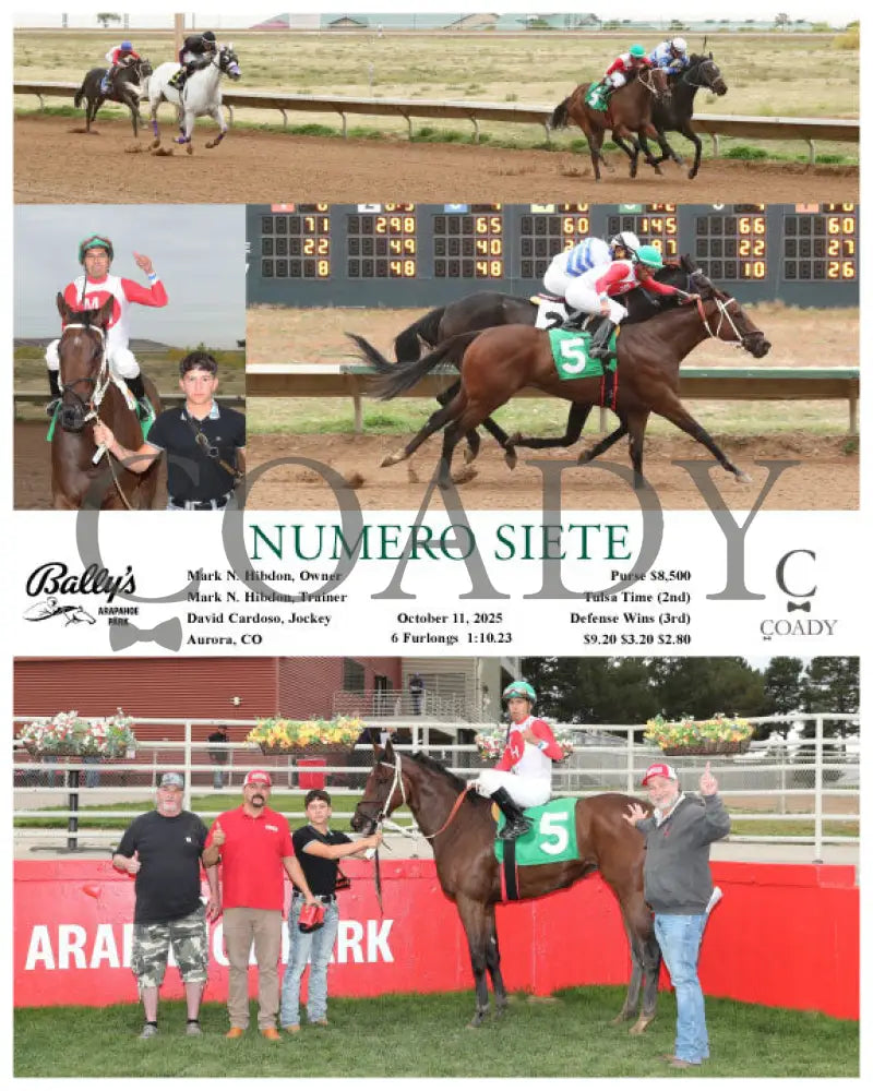 NUMERO SIETE - 10-11-25 - R01 - ARP Arapahoe Park
