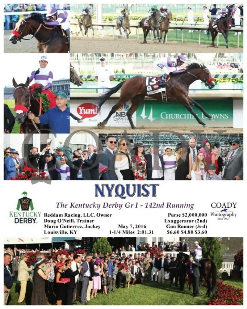 Nyquist - 050716 Cd Kentucky Derby