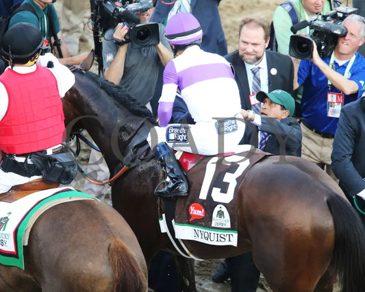 Nyquist - 050716 Race 12 Cd Aerial Come Back 01 Kentucky Derby
