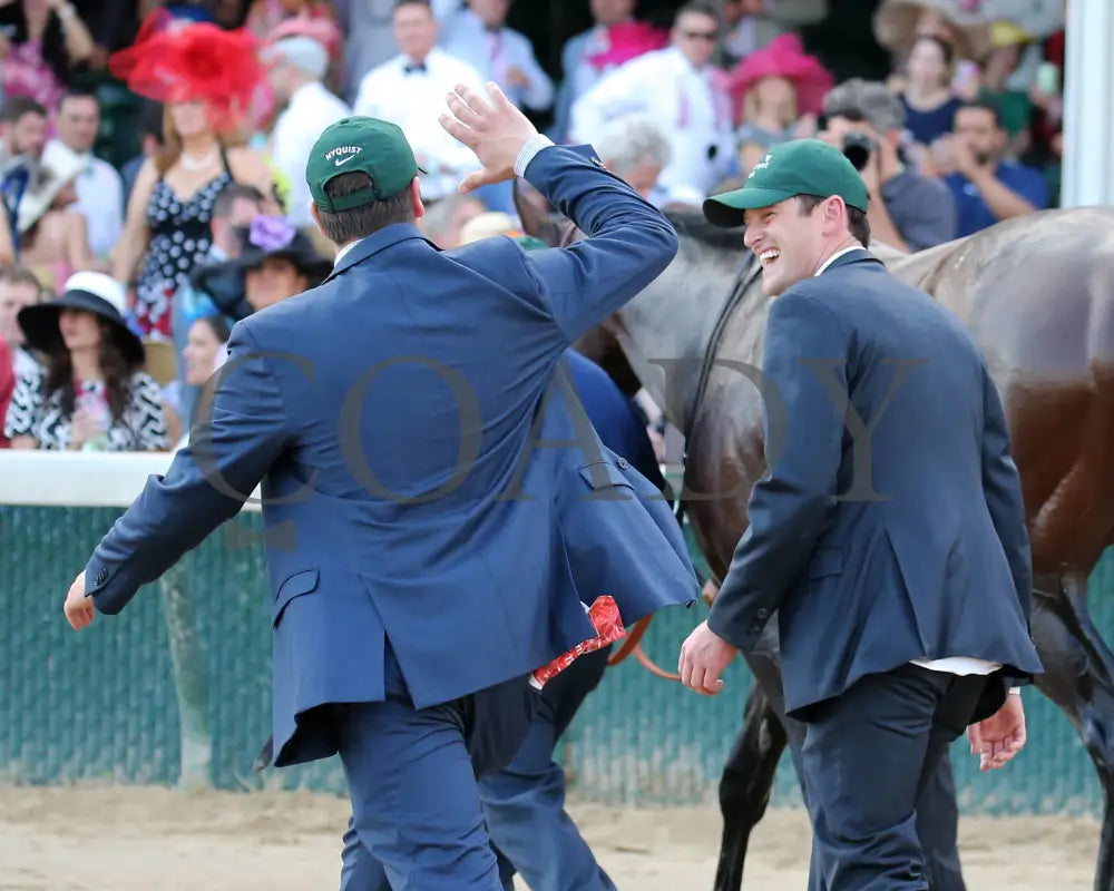 Nyquist - 050716 Race 12 Cd Celebration 02 Kentucky Derby