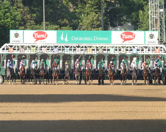 Nyquist - 050716 Race 12 Cd Start Head On Kentucky Derby