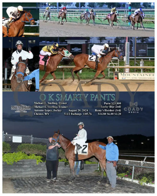 O K Smarty Pants - 08-20-24 R04 Mnr Mountaineer Park