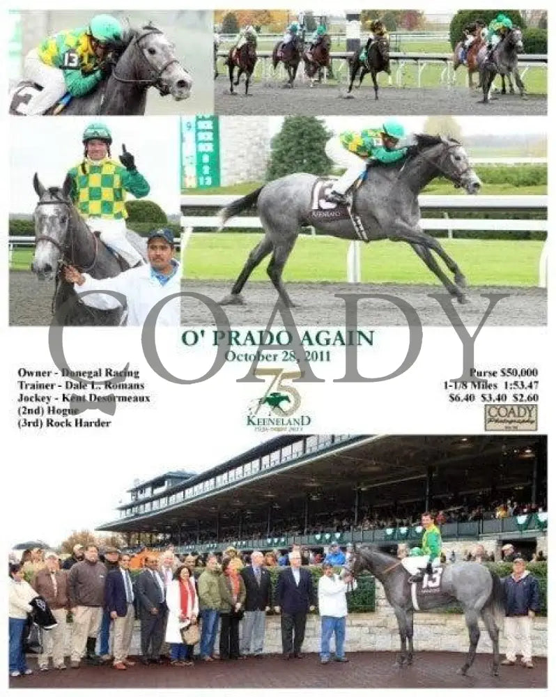 O’ Prado Again - 102811 Keeneland