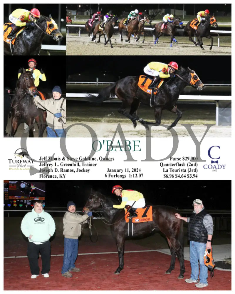 O’babe - 01-11-24 R07 Tp Turfway Park