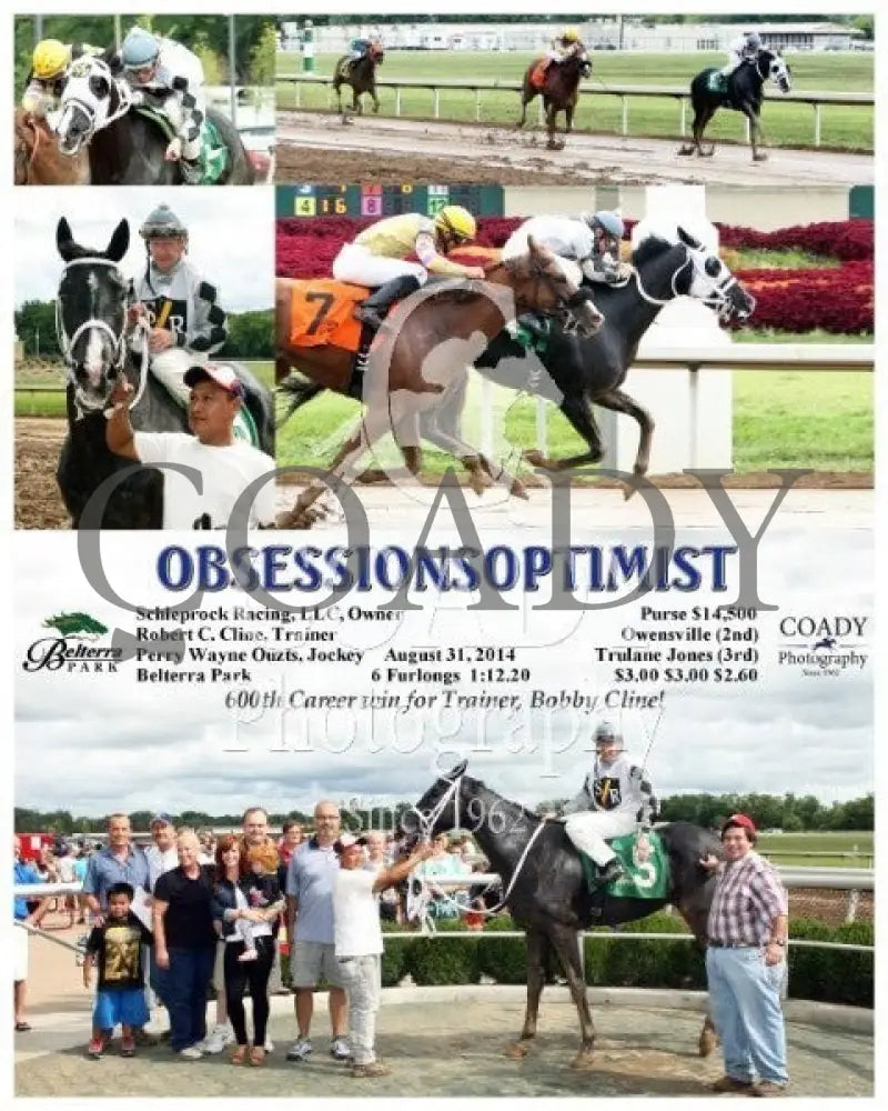 Obsessionsoptimist - 083114 Race 06 Btp Belterra Park