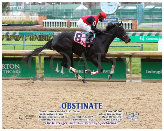 Obstinate - 12-01-19 R05 Cd Action Churchill Downs