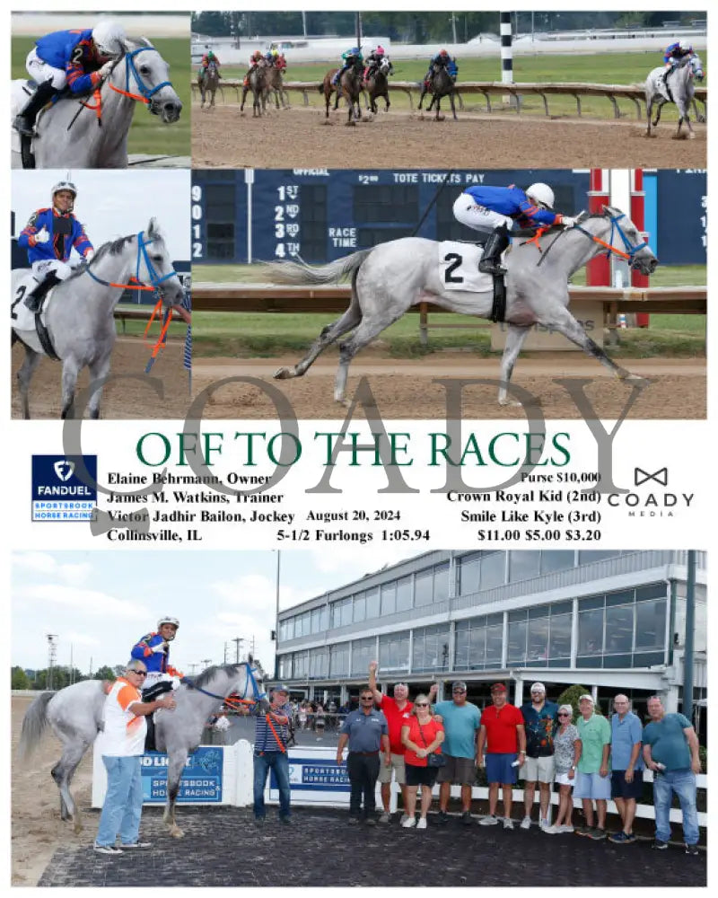 Off To The Races - 08-20-24 R07 Fan Fanduel Sportsbook Horse Racing