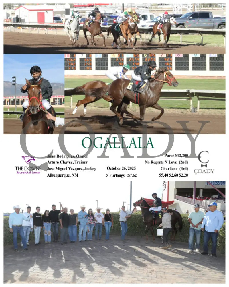 OGALLALA - 10-26-25 - R07 - ALB Turf Paradise