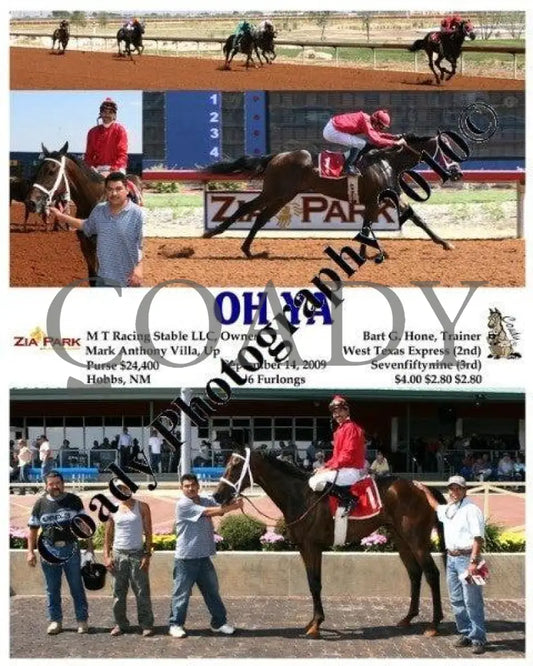 Oh Ya - 9 14 2009 Zia Park