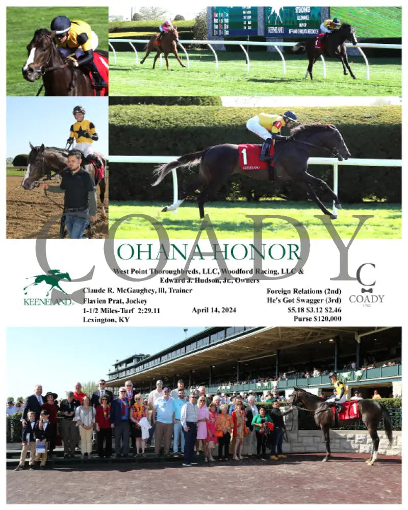 Ohana Honor - 04 - 14 - 24 R09 Kee Keeneland