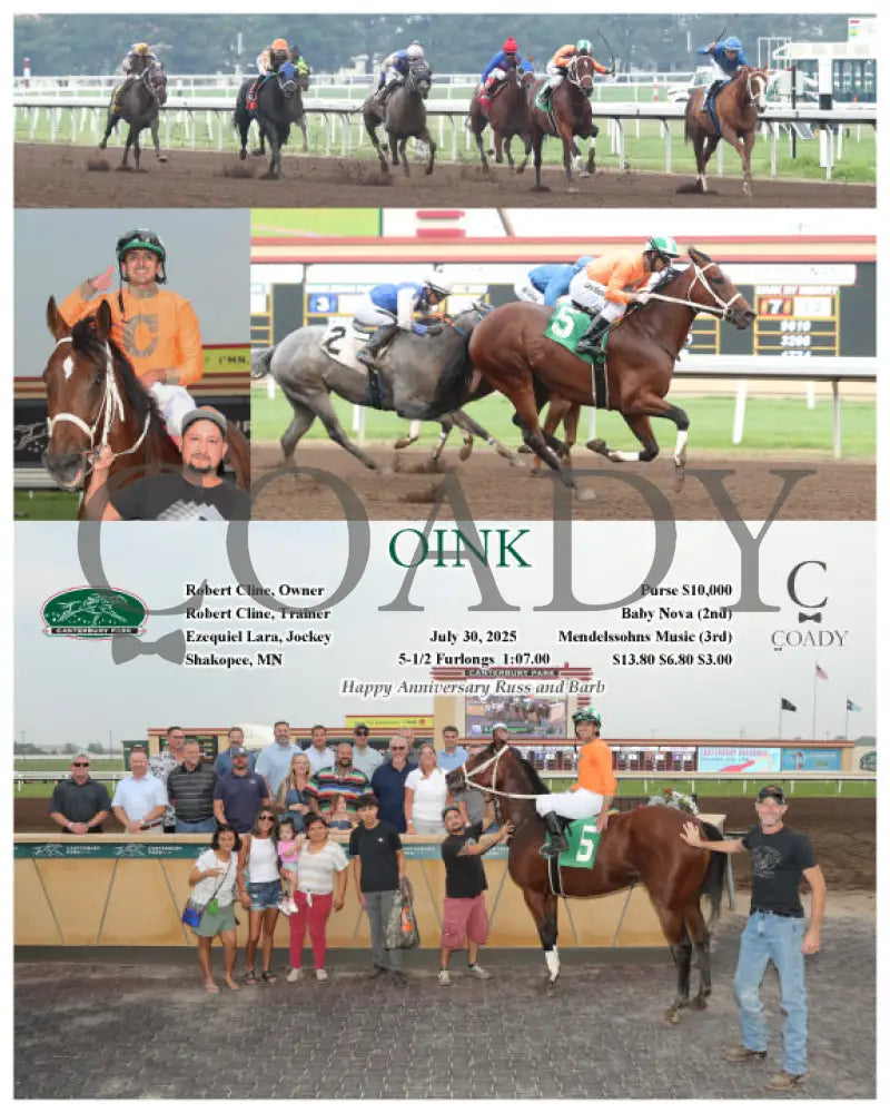 OINK - 07-30-25 - R03 - CBY Canterbury Park