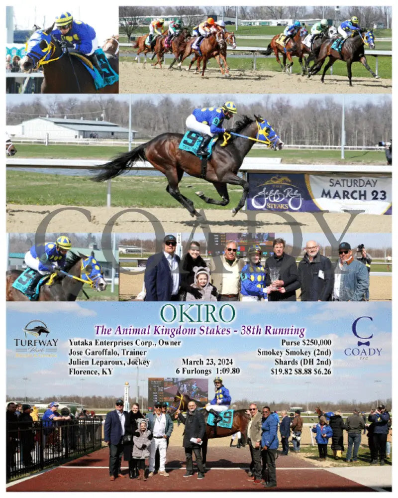 Okiro - The Animal Kingdom Stakes 38Th Running 03 - 23 - 24 R07 Tp Turfway Park
