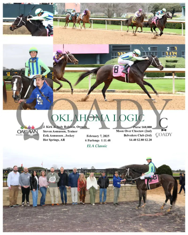 Oklahoma Logic - 02-07-25 R03 Op Oaklawn Park