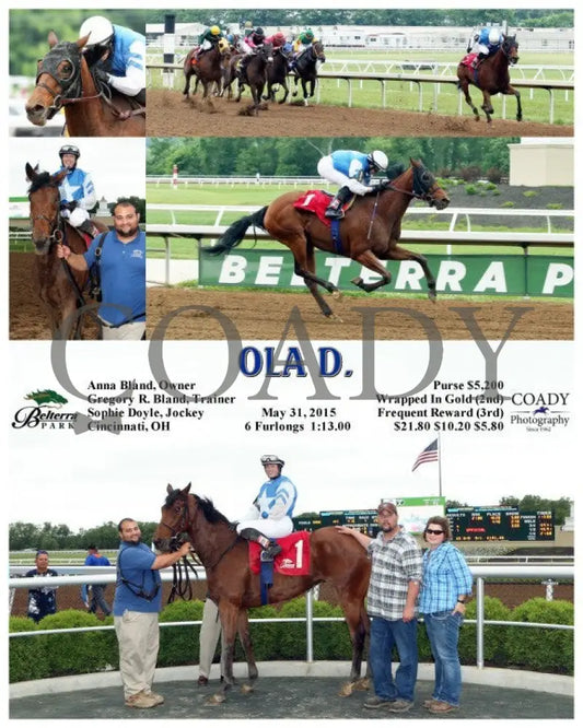 Ola D. - 053115 Race 06 Btp Belterra Park