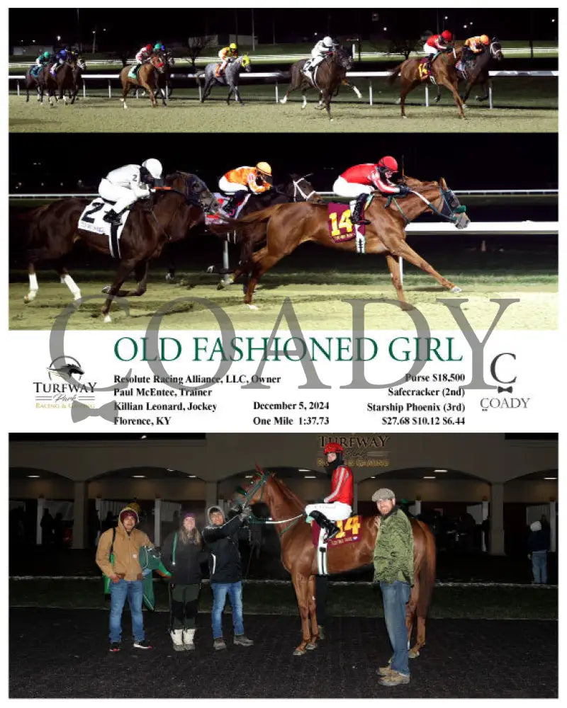 Old Fashioned Girl - 12-05-24 R09 Tp Turfway Park