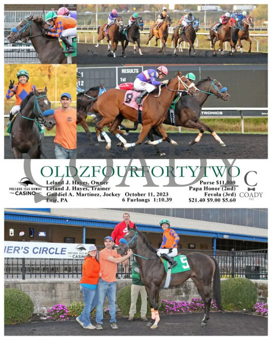Oldzfourfortytwo - 10-11-23 R08 Pid Presque Isle Downs
