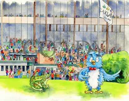 Ollie The Oaklawn Owl: Whoooo’s That Jockey? - Children’s Book By Mary Rampellini