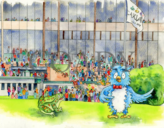 Ollie The Oaklawn Owl: Whoooo’s That Jockey? - Children’s Book By Mary Rampellini