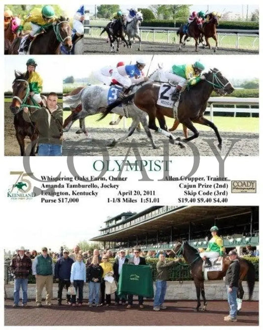 Olympist - 042011 Race 09 Keeneland