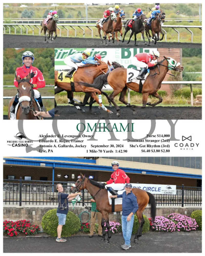 Omikami - 09-30-24 R06 Pid Presque Isle Downs