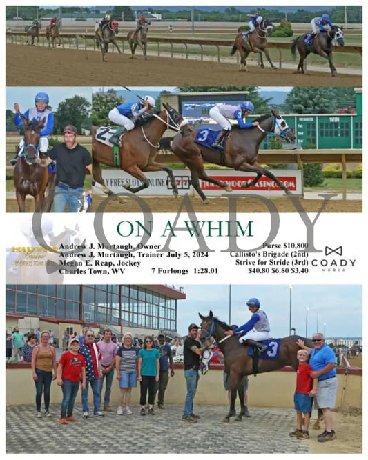 On A Whim - 07-05-24 R01 Ct Hollywood Casino At Charles Town Races