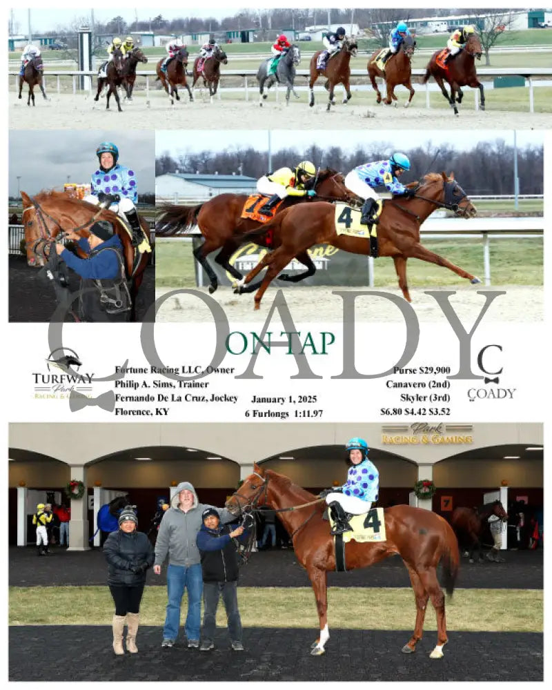 On Tap - 01-01-25 R07 Tp Turfway Park