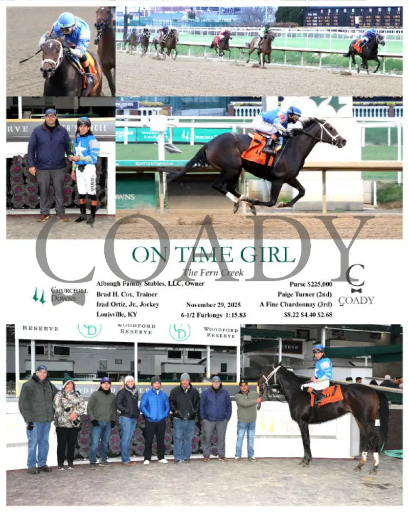 ON TIME GIRL - The Fern Creek - 11-29-25 - R08 - CD - Coady Media - Kurtis Coady Photography