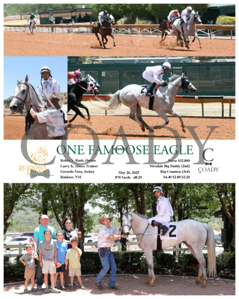 ONE FAMOOSE EAGLE - 05-26-25 - R01 - RUI Ruidoso Downs