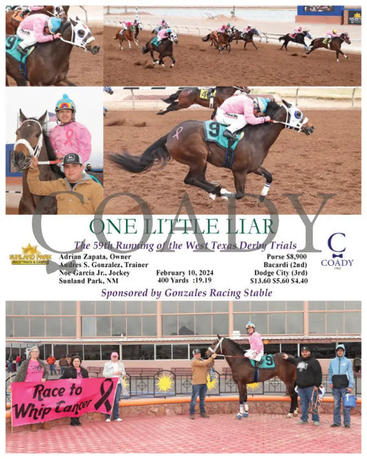 One Little Liar - The 59Th Running Of The West Texas Derby Trials 02-10-24 R03 Sun Sunland Park