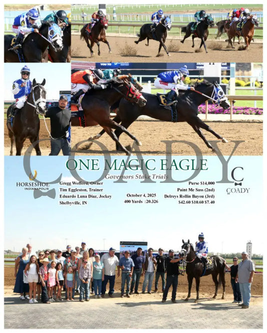 ONE MAGIC EAGLE - Governors Stake Trials - 10-04-25 - R04 - IND Indiana Grand