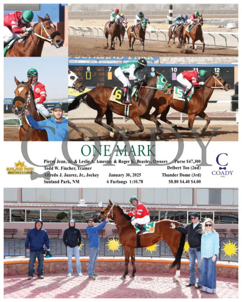 One Mark - 01-30-25 R05 Sun Turfway Park