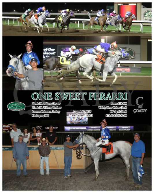 ONE SWEET FERARRI - 08-13-25 - R09 - CBY Canterbury Park