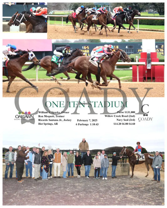 One Ten Stadium - 02-07-25 R07 Op Oaklawn Park