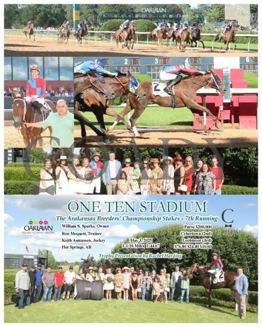 ONE TEN STADIUM - The Arakansas Breeders’ Championship Stakes - 7th Running - 05-03-25 - R09 - OP Oaklawn Park