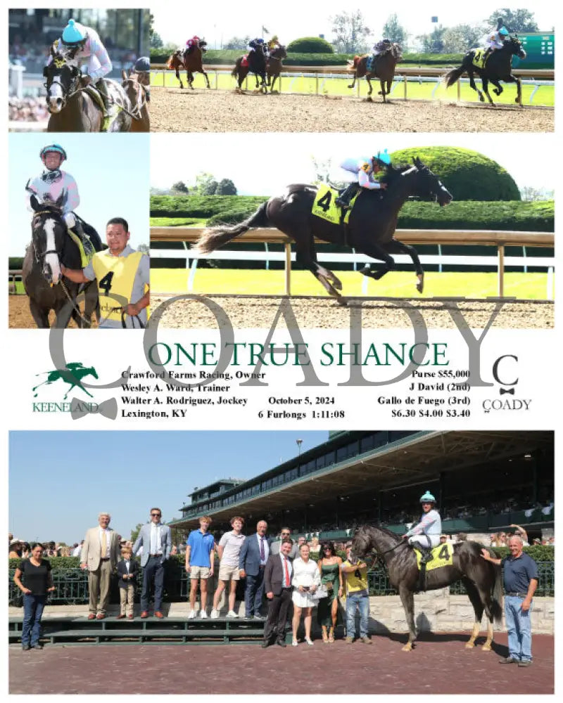 One True Shance - 100524 Race 01 Kee Keeneland