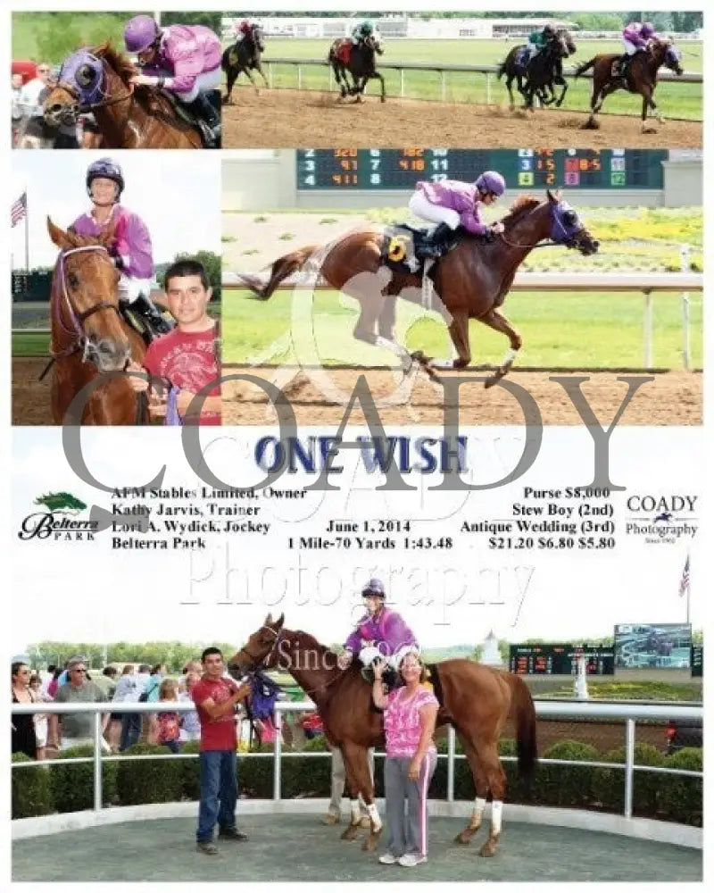 One Wish - 060114 Race 05 Btp Belterra Park