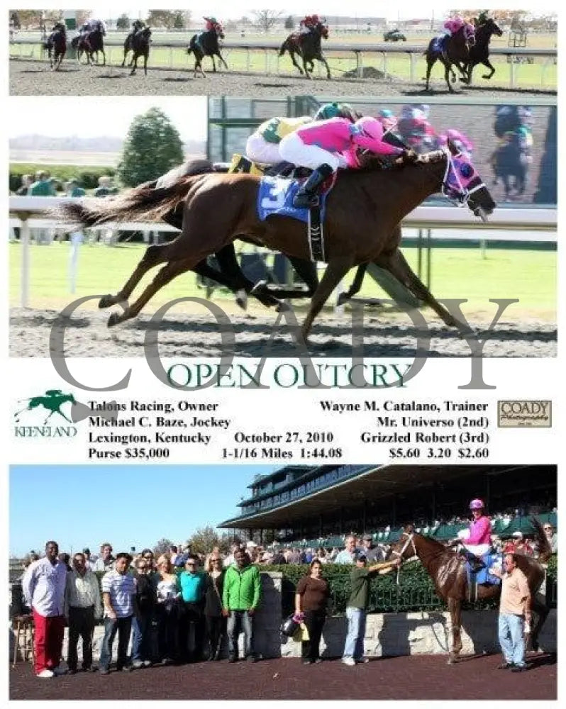 Open Outcry - 102710 Keeneland