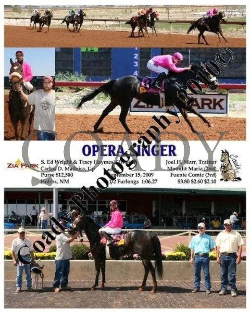 Opera Singer - 9 15 2009 Zia Park