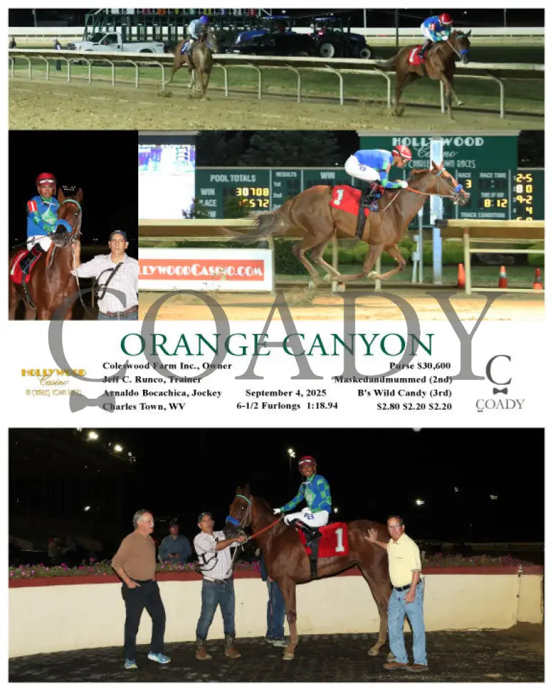 ORANGE CANYON - 09-04-25 - R03 - CT Hollywood Casino at Charles Town Races