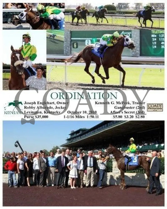 Ordination Keeneland