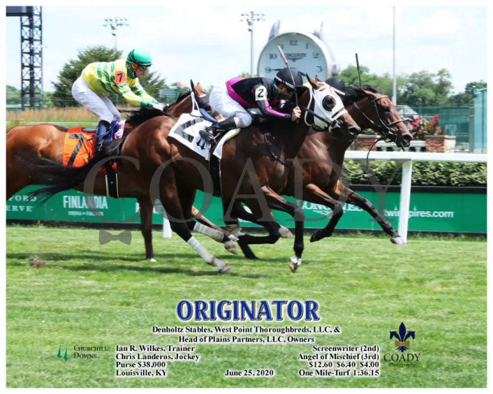 Originator - 06-25-20 R06 Cd Action Churchill Downs