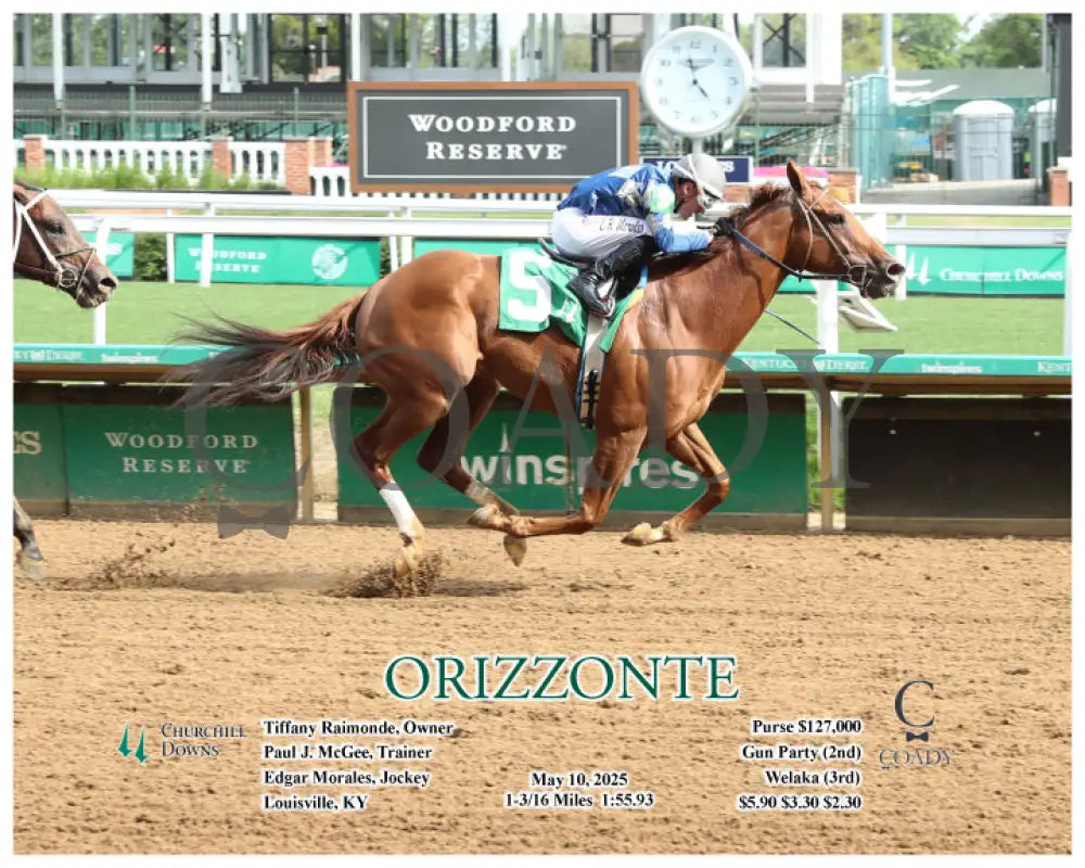 ORIZZONTE - 05-10-25 - R09 - CD - Action Churchill Downs