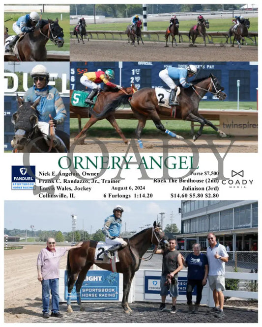 Ornery Angel - 08-06-24 R07 Fan Fanduel Sportsbook Horse Racing
